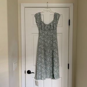 Abercrombie and Fitch sage green dress size XS petite